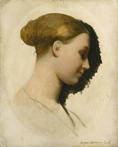 Portrait of Mme Edmond Cave by Jean Auguste Dominique Ingres